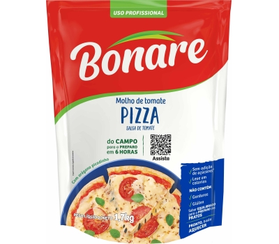MOLHO TOMATE PIZZA SACHE 1,7 KG BONARE