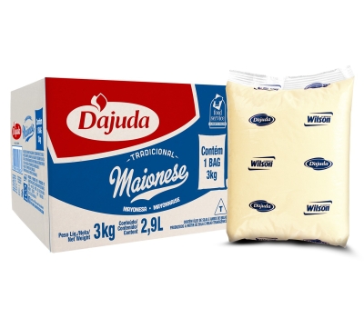 MAIONESE 3,0 KG RVL DAJUDA REFIL
