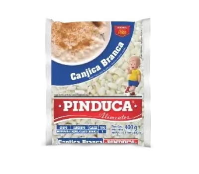CANJICA BRANCA 400 GR PINDUCA